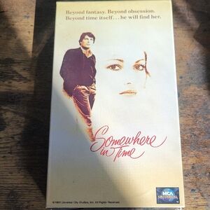 Somewhere in Time VHS Tape